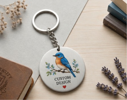 Round Keychain